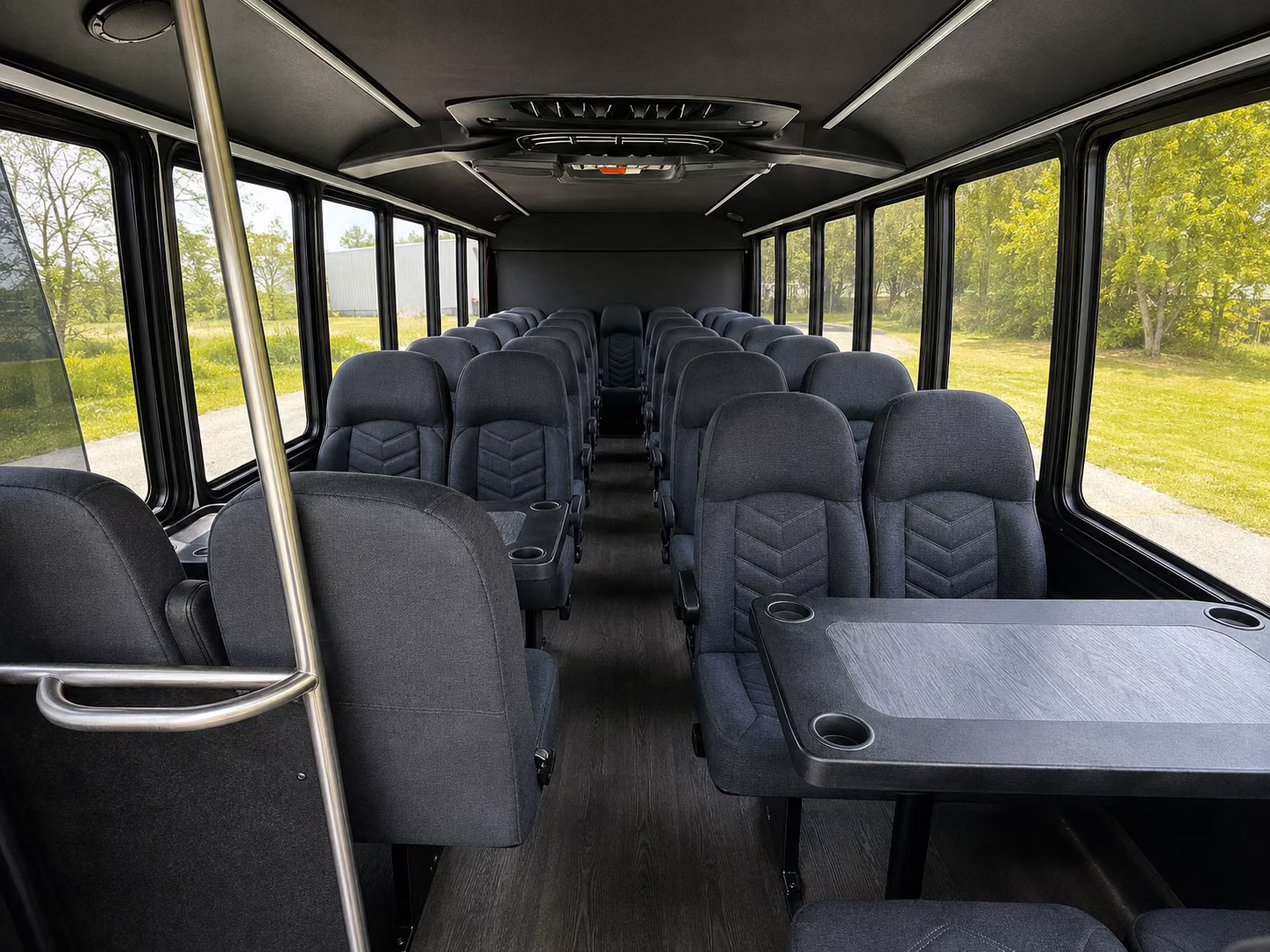 kissimmee 15 passenger minibus interior