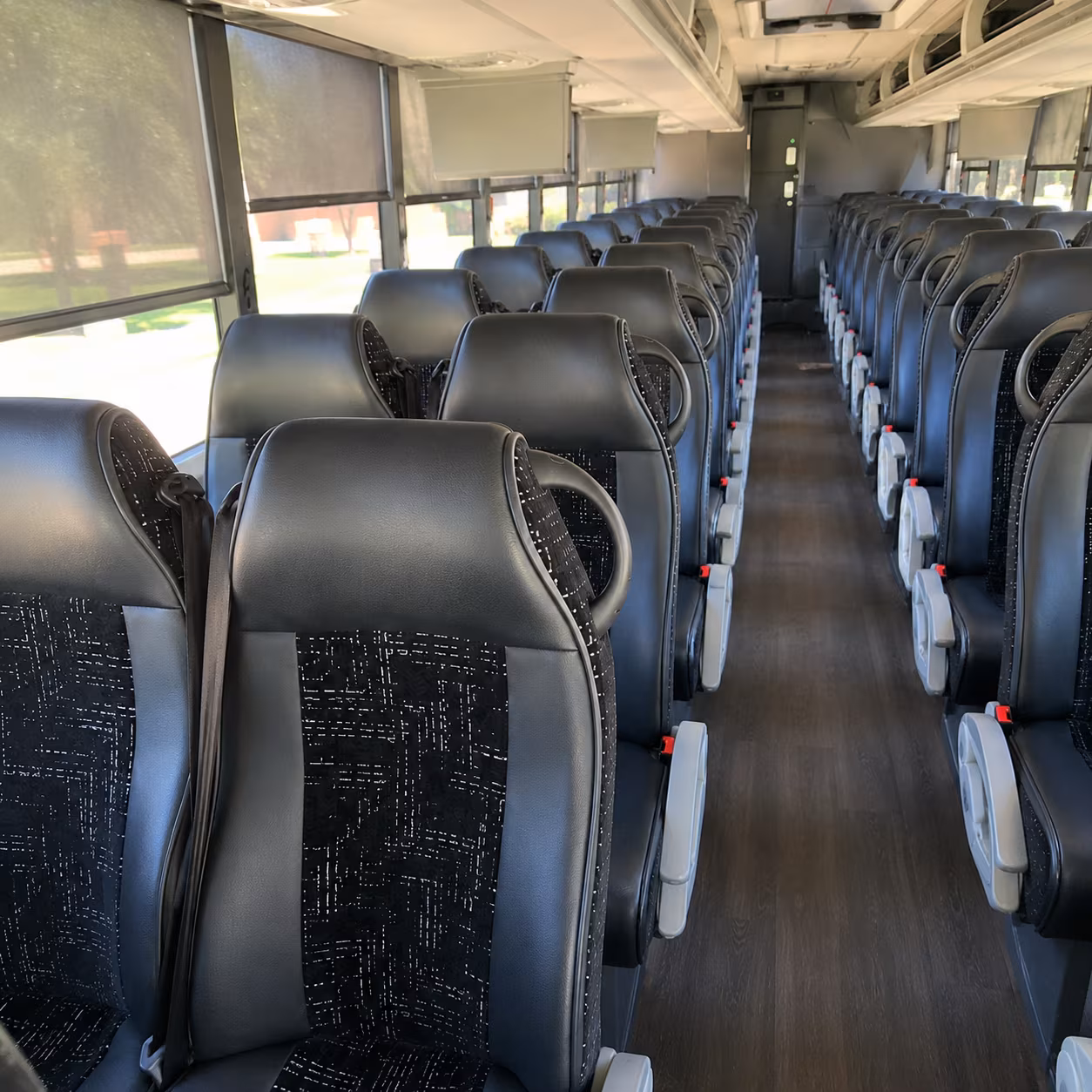 kissimmee 56 passenger charter bus interior