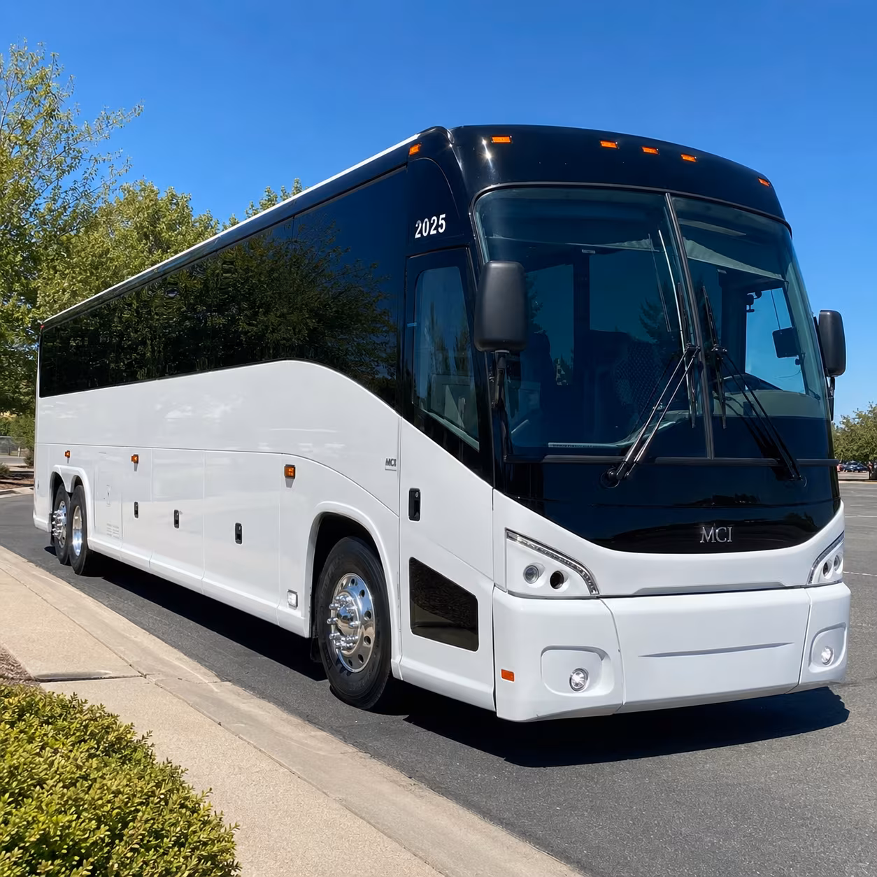 kissimmee 56 passenger charter bus