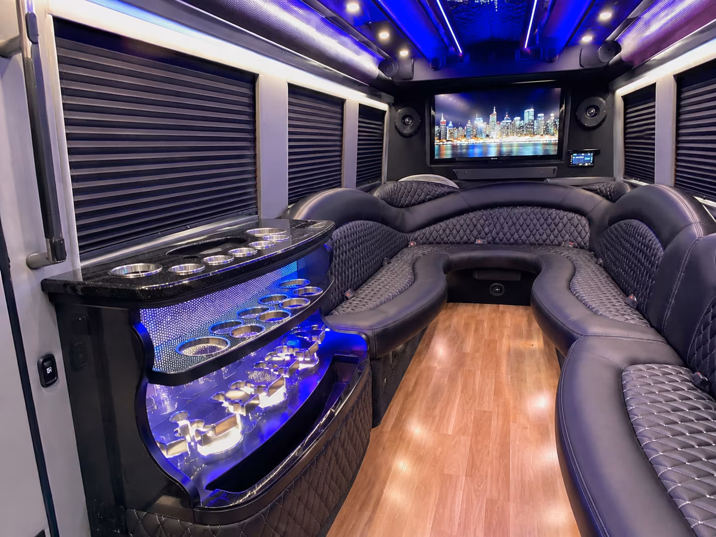 kissimmee area concert event venues party bus rental