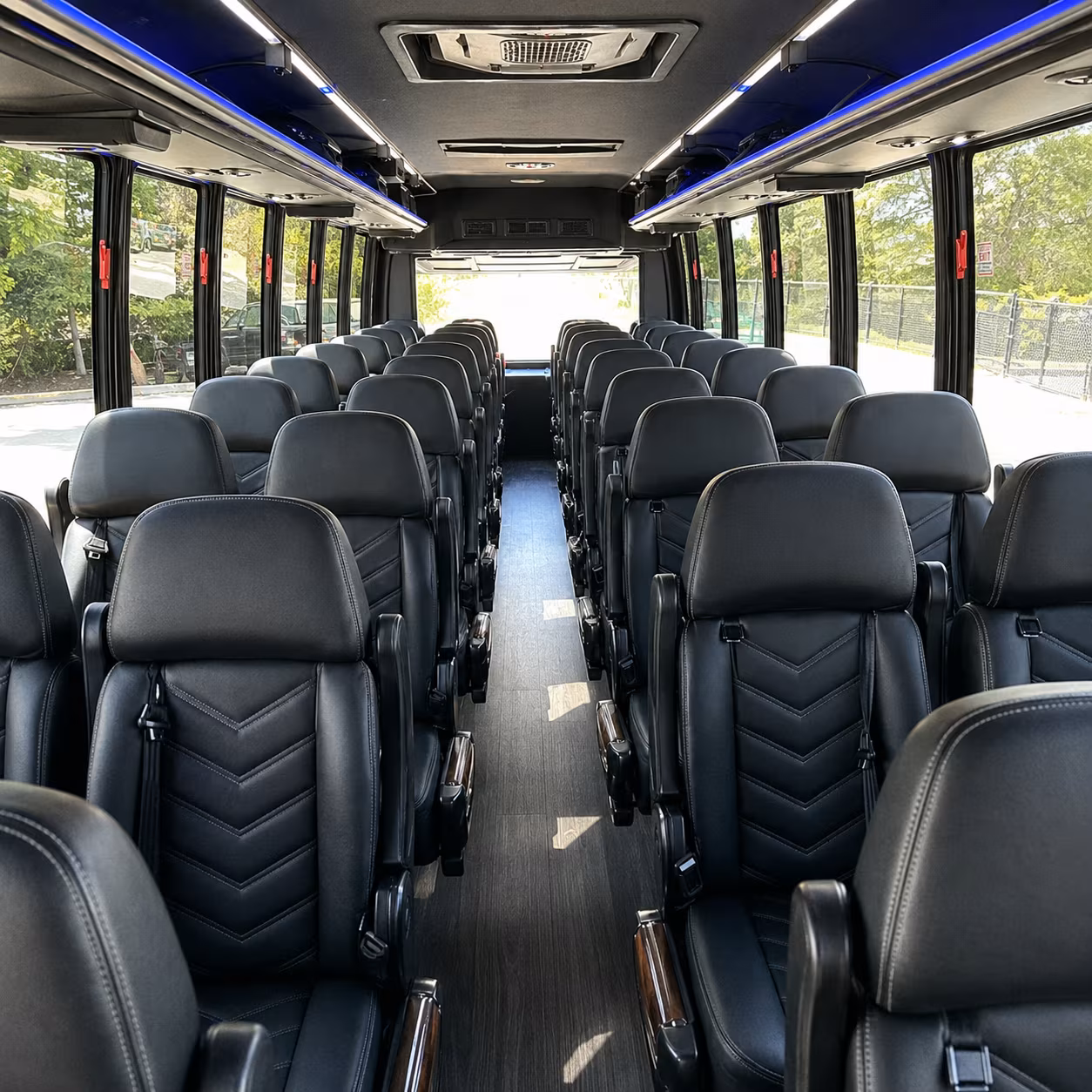 kissimmee long distance transportation onboard seating