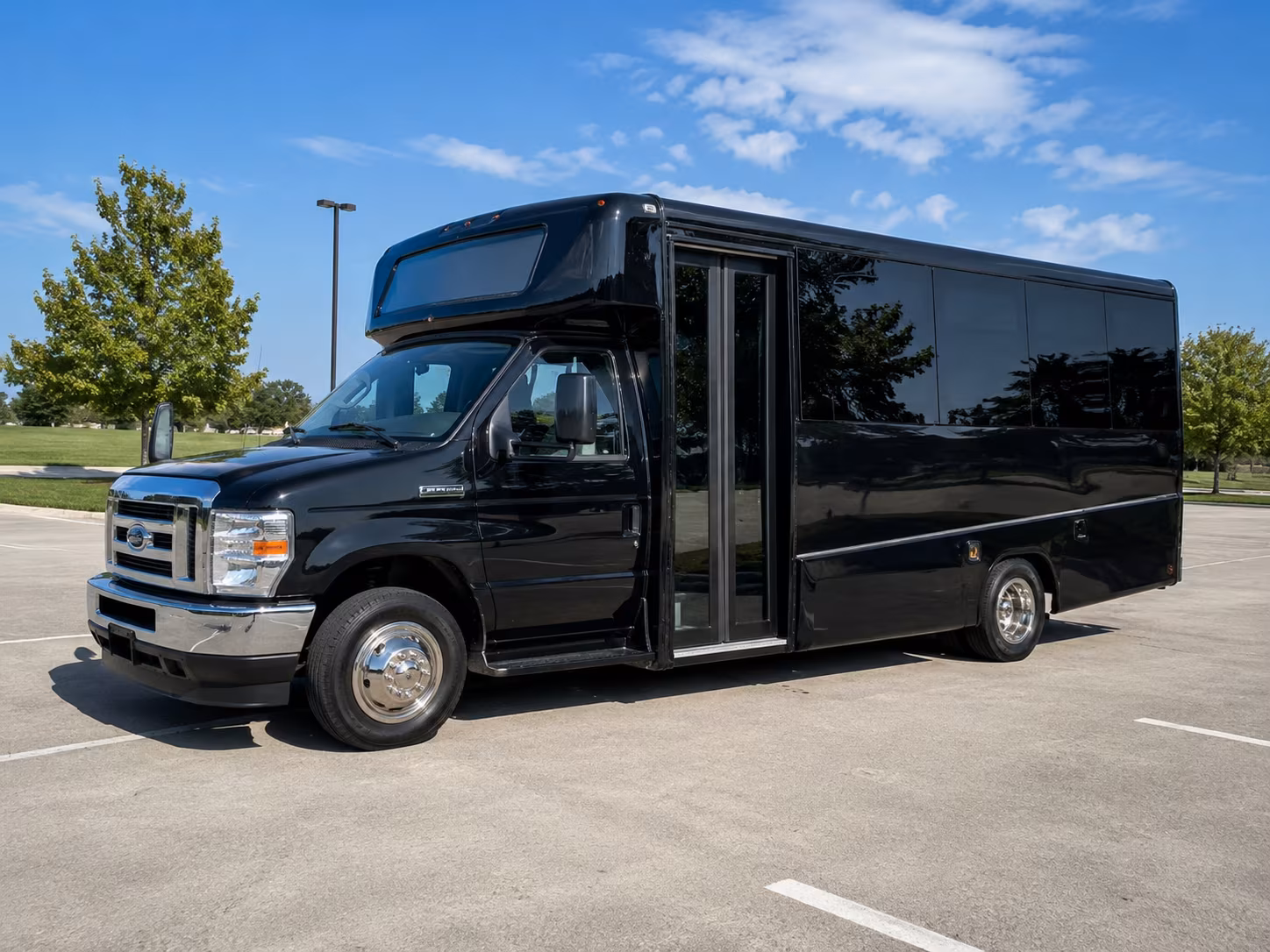 pre prom party buses and photo stop transportation around kissimmee